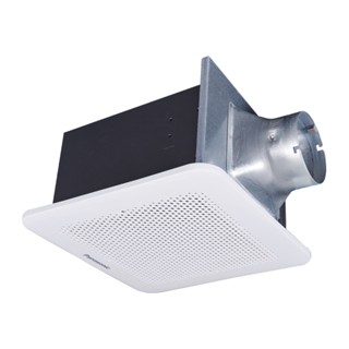 พัดลมระบายอากาศฝังฝ้า PANASONIC รุ่น FV-24CUT5 ขนาด 24 x 24 ซม. สีขาว ceiling exhaust fan