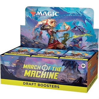 MTG MTGMOM--BOX MTG March of the Machine Draft Boosters Box MTG Booster Box 1 EN Box 195166207094