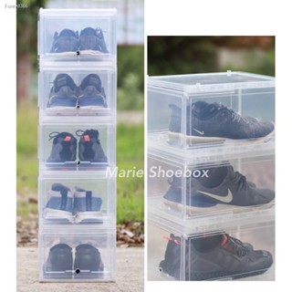 พร้อมสต็อก กล่องรองเท้า กล่องพลาสติกแข็ง(ฝาสไลด์)Tower Box ถูกที่สุด
