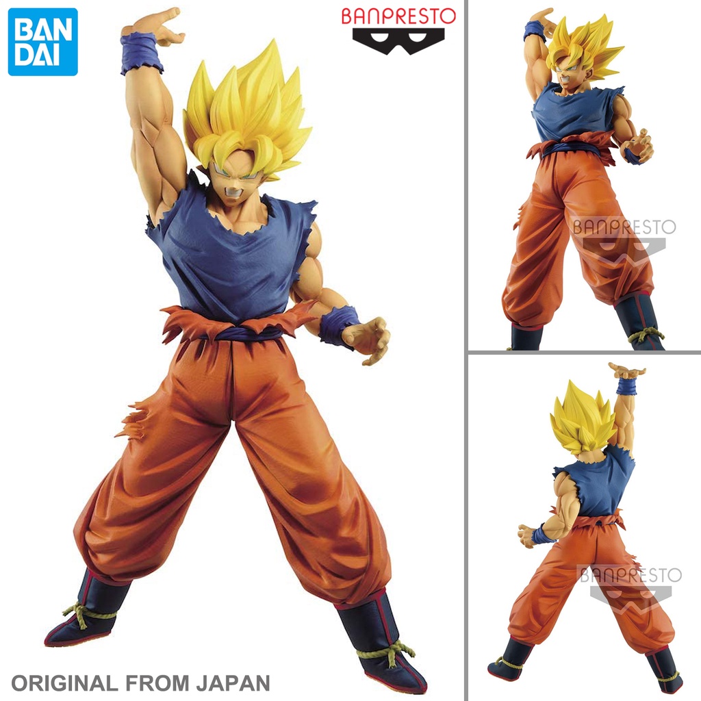 ของแท้ Bandai Spirits Banpresto Dragon Ball ดราก้อนบอล Maximatic Saiyan Son Goku ซง โกคู คาคาล็อต ฟิกเกอร์ มังงะ Figure