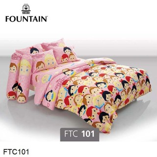 Fountain ผ้านวม (ไม่รวมผ้าปูที่นอน) ซูมซูม Tsum Tsum FTC101 #ฟาวเท่น ผ้าห่ม