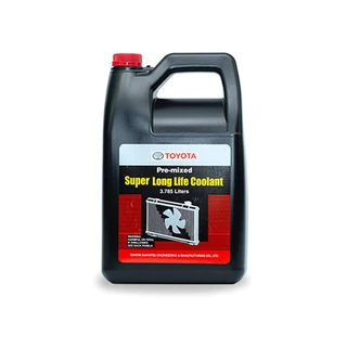 TOYOTA Pre-mixed Super Long Life Coolant น้ำยาเติมหม้อน้ำรถยนต์โตโยต้า สูตรพิเศษ ขนาด 3.785 ลิตร