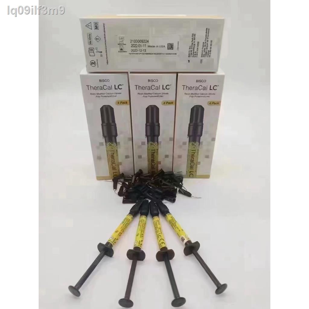 Bisco TheraCal LC light cure calcium silicate pulp protectant/liner dental material