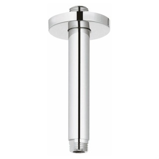 GROHE RAINSHOWER ก้านฝักบัวออกจากเพดาน แป้นกลม 14.2 ซม. 28724 ก๊อกฝักบัว วาล์วน้ำ อุปกรณ์ห้องน้ำ อะไหล่ห้องน้ำ