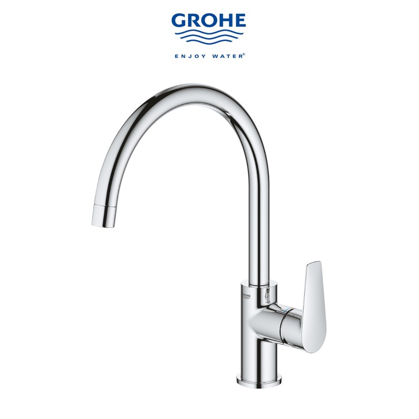 GROHE BAUFLOW Curved Sink Mixer Faucet 31230001 Shower Faucet Water Valve Bathroom Accessory toilet parts