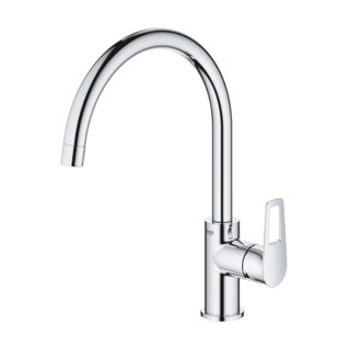 GROHE BAULOOP ก๊อกผสมอ่างล้างจานC-SPOUT 31232001 ก๊อกอ่างล้างหน้า ก๊อกน้ำห้องครัว อุปกรณ์ ของใช้ในห้องน้ำ สุขภัณฑ์ ของแต