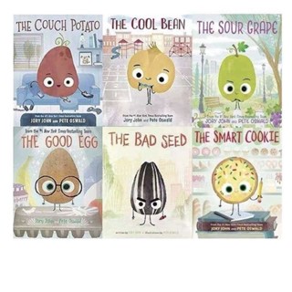 ❀♛♂The Bad Seed หนังสือภาพนิทานแสนสนุกสำหรับเด็ก The Bad Seed หนังสือภาพการตรัสรู้ภาษาอังกฤษ 6 เล่มฉบับ Point-to-Read