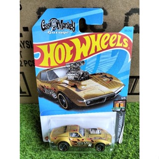 Hotwheels 68 CORVETTE-GAS MONKEY GARAGE