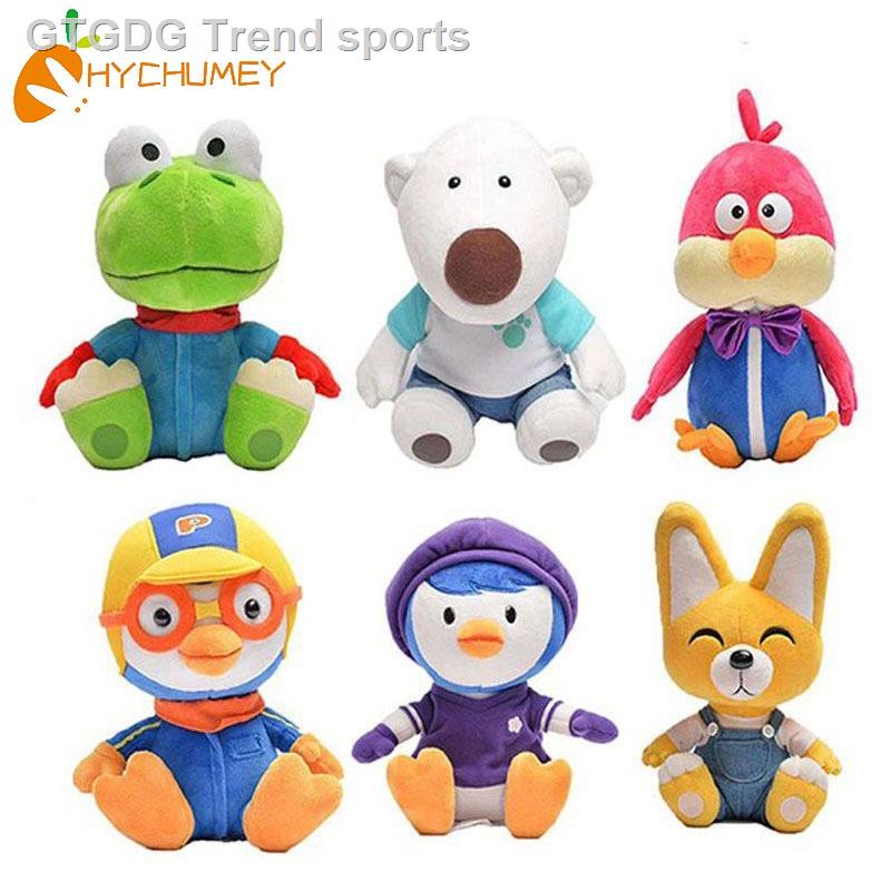 ✷HYC Humey Little Penguin Plush Pororo Doll Toy Petty Eddy Crong Loopy Poby Harry Soft Stuffed Anima