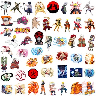 100Pcs/Set ❉ Naruto Series B Stickers ❉ Anime Uzumaki Naruto Uchiha Sasuke DIY Fashion Luggage Laptop Skateboard Doodle