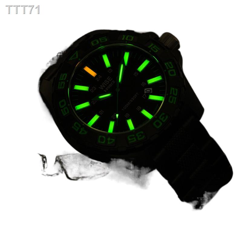ﺴ☃WISE I-FORCE T100 นาฬิกาผู้ชาย รุ่นตัวเรือน Pc + Carbon Fiber คละสี