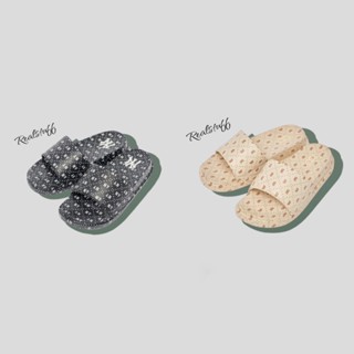 ของแท้💯 รองเท้าแตะ MLB Chunky Mound Diamond Monogram พร้อมส่ง