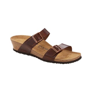 Birkenstock รองเท้าแตะมีส้น ผู้หญิง รุ่น Tessa สี Cognac - 1015823 (narrow)