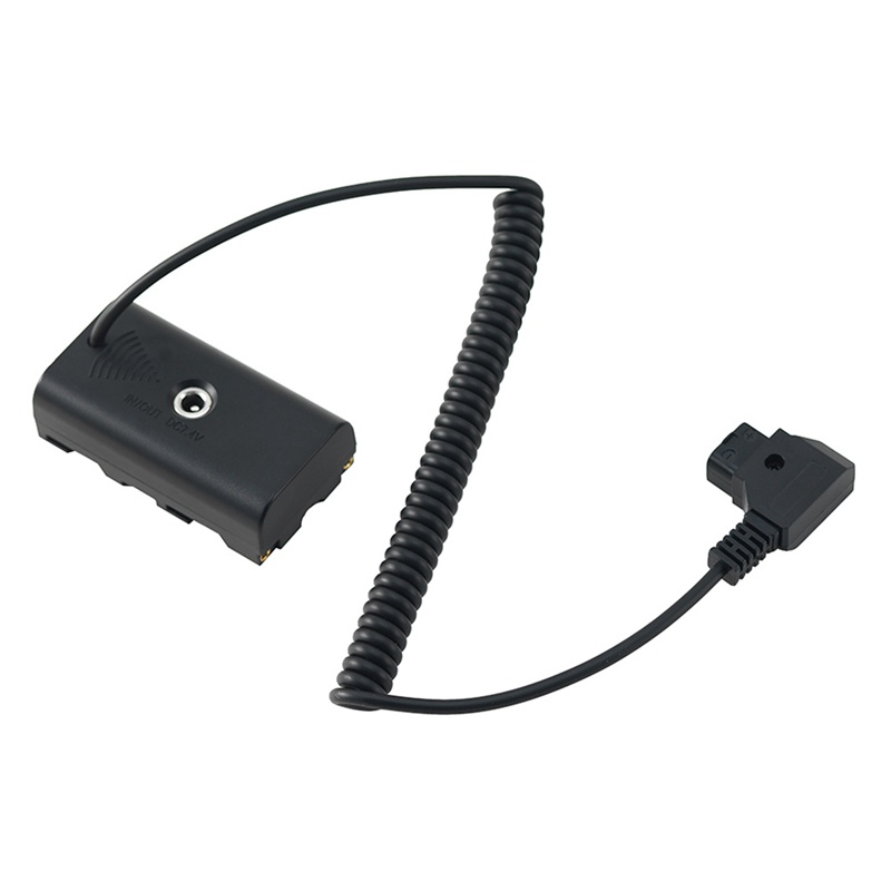 Power Adapter Cable For D-TAP Connector To NP-F Dummy Battery For Sony NP F550 F570 F770 NP F970