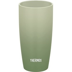 Thermos เทอร์มอส ฉนวนสูญญากาศ มะกอกเขียว 420ml 420ml JDM-421 OG k1081