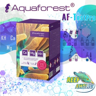 Aquaforest Test Pro Pack Calcium/Alk/Magnesium ชุดเทส 3 แร่ธ…