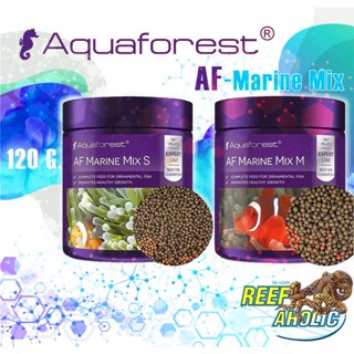 Aquaforest Marine Mix 120g Fish Food อาหารปลา ที่รสชาติหวานมันส์ กินกันได้กินกันดี กินแบบนี้ค่อยชื่นจรายยยย