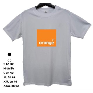 เสื้อยืดรักส้ม orange 🍊 (ผ้า cotton100%) พร้อมส่ง