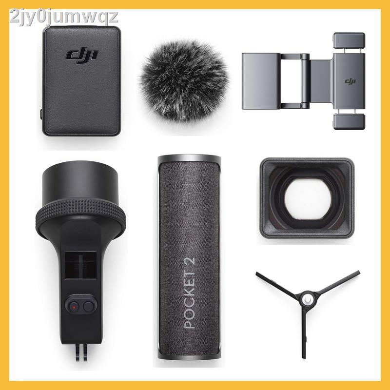 DJI Pocket 2 Accessories For Do it all Handle Mini Control Stick Waterproof Case Wide Angel Lens Wireless Microphone In