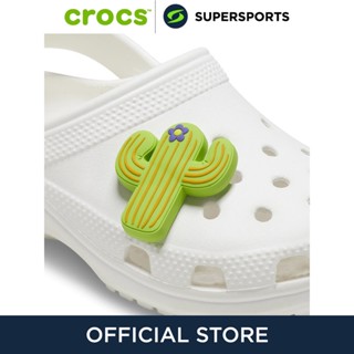 CROCS Jibbitz Lights Up Cactus Purple Flower ตัวติดรองเท้า