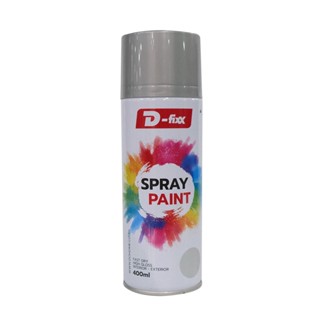 THE RICH BUYER D-FIXX สีสเปรย์ 400 ซีซี เบอร์ 36 บรอนซ์เงิน สีสเปรย์ สีพ่น สีกระป๋อง