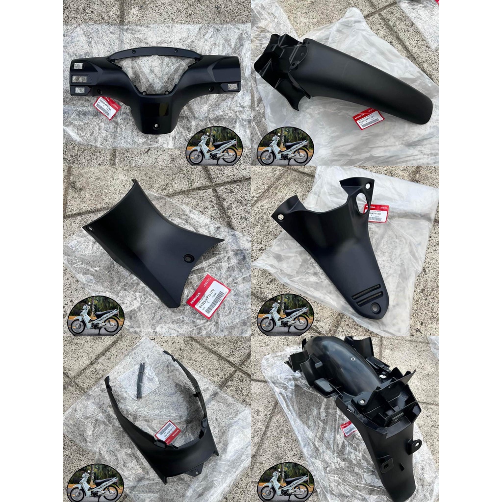 ชิ้นดำ100%  ​​(ขายเเยก)​ Honda Wave125​i/S​บัง​ลม เวฟ125i/sไฟเลี้ยวบังลม​ เเท้ศูนย์​