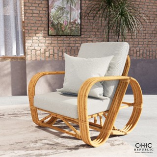 CHIC REPUBLIC LORIN/1,โซฟา 1 ที่นั่ง - สี ไม้ธรรมชาติ