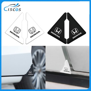 Ciscos 2 ชิ้น มุมประตูรถ กันรอยประตูรถ ของแต่งรถยนต์ สำหรับ Honda City Jazz Brio Civic HRV Mobilio Accord CRV BRV Fit Vezel Odyssey