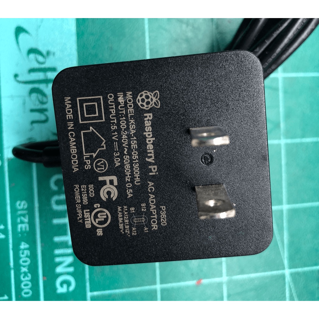 Official Raspberry Pi 4 Power Supply used มือสอง
