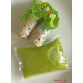 น้ำสลัดซีฟูดส์ ขนาด100กรัม น้ำสลัดโรล แซบจี๊ดจ๊าดกลมกล่อมกำลังพอดี