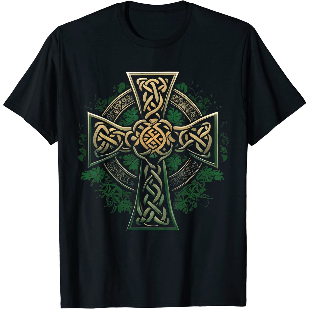 เสื้อยืด Celtic Cross : เสื้อผ้า รองเท้า และเครื่องประดับ