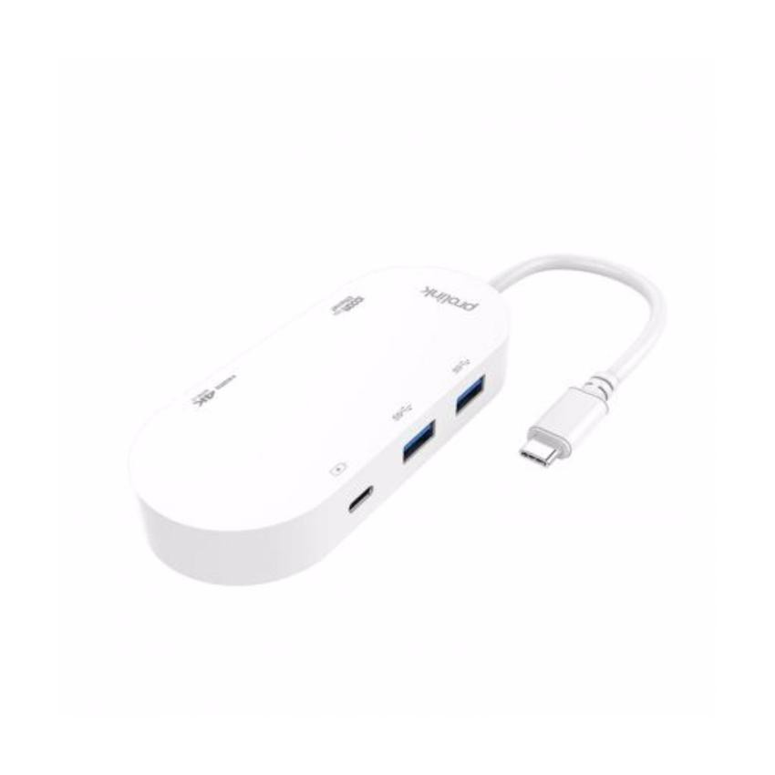 PROLINK USB-C to RJ45, HDMI, USB3.0, Typc-C(PD) Adapter MP468
