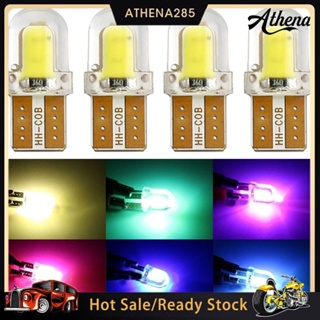 Athena หลอดไฟเลี้ยว 12 V T 10 W 5 W Led Cob Bright สําหรับรถยนต์ 4 ชิ้น