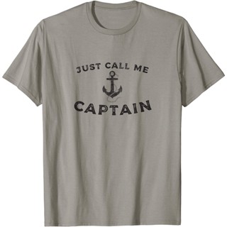 เสื้อยืดกราฟิก Captain  Boat Pontoon Sailor Anchor