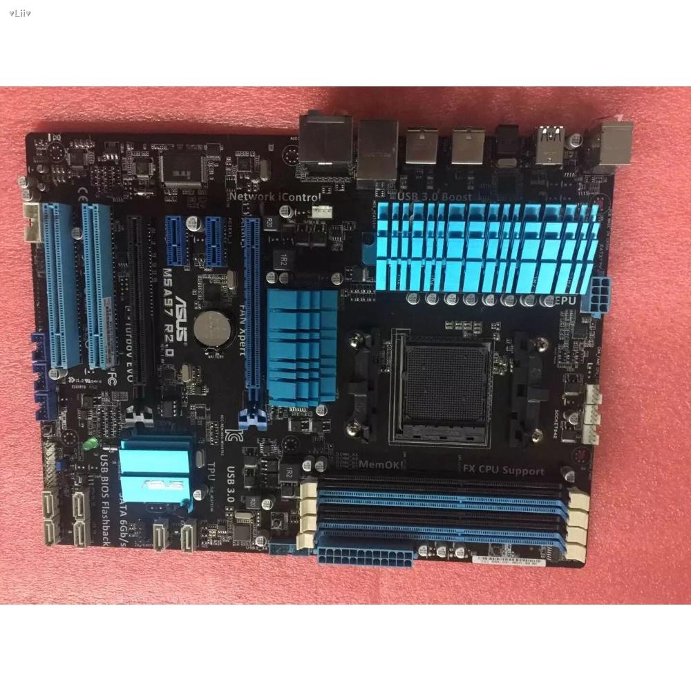 Original motherboard for ASUS M5A97 R2.0 Socket AM3+ DDR3 32GB USB2.0 USB3.0 970 desktop  used mothe