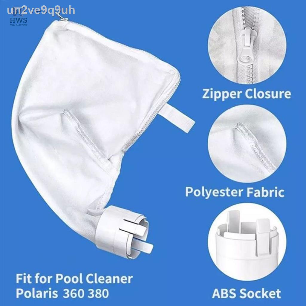 2 Pcs Swimming Pool Filter Bags Effective Picking up Debris Bags