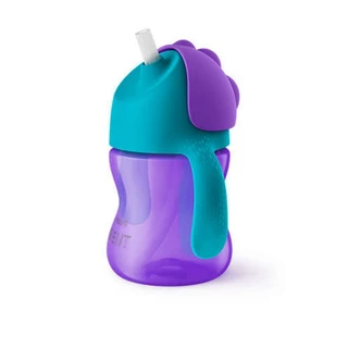 Philips Avent ฟิลิปส์ เอเวนท์ ถ้วยหัดดื่มแบบหลอดขนาด 200 มล. สำหรับเด็ก 9 เดือนขึ้นไป รุ่น SCF796/00