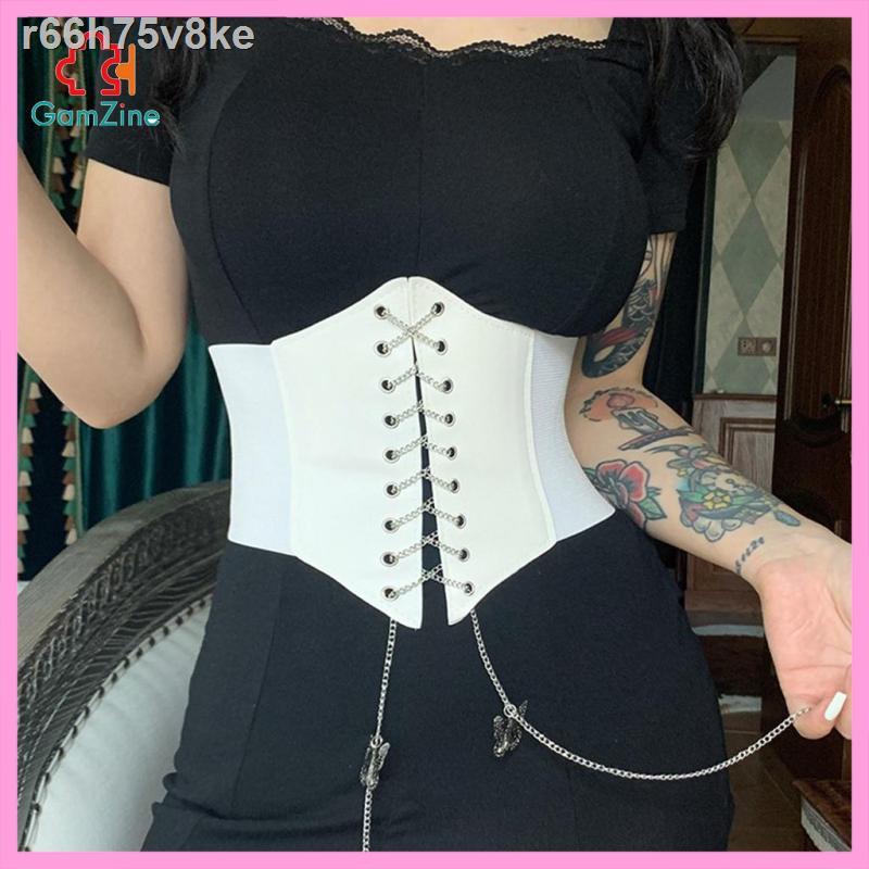 Elastic Waist Dresses Accessories , Adjustable Waist Belts Cincher Belt for