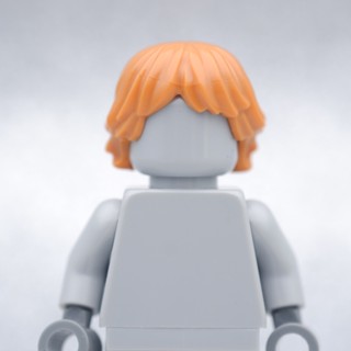 LEGO Medium Nougat Tousled Layered Hair HAIR - LEGO® Minifigures Authentic เลโก้แท้