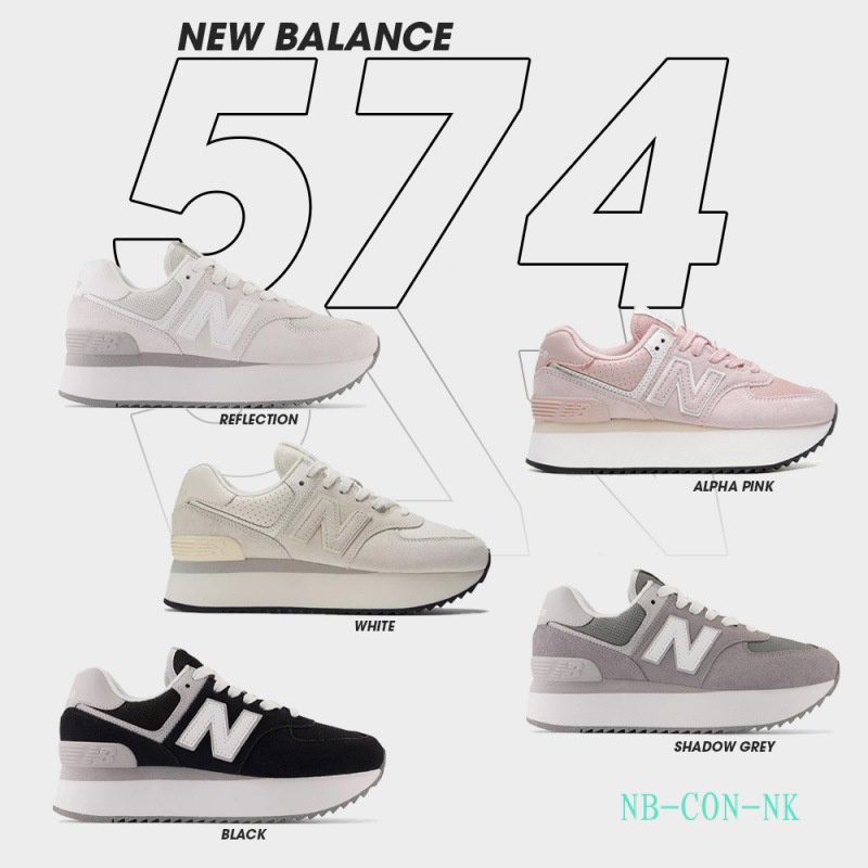 👟🔥New Balance Collection รองเท้าผ้าใบ สำหรับผู้หญิง W 574 LFSTY WL574ZAA / WL574ZSA / WL574ZSC / WL574ZSD / WL574ZAC (