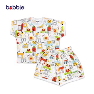 BABBLE ชุดเด็ก ชุดเซตเด็ก แขนสั้นขาสั้น อายุ 3 เดือน ถึง 7 ปี คอลเลคชั่น Capital (BSS)