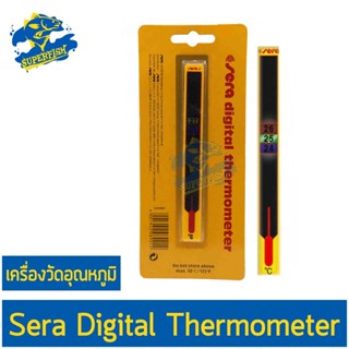 Sera Digital Thermometer วัดอุณหภูมิน้ำ แบบแถบติดด้านนอกตู้ปลา