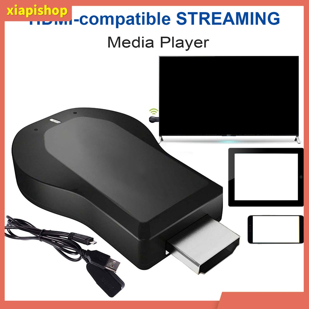 XIAPI+ HD 1080 P Wireless WIFI HDMI AnyCast Miracast TV Display Dongle DLNA อะแดปเตอร์ C 39