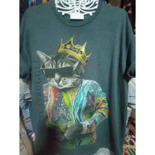 เสื้อยืดมือสอง King Cat