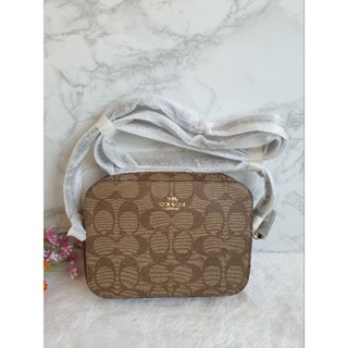 Mini Camera Bag in Signature Canvas Coach 91677