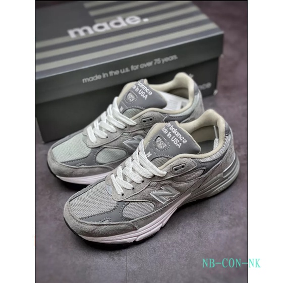 👟👤New Balance 993 grey sports shoes male