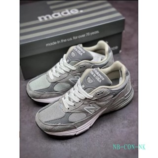 100% authentic New Balance 993 grey sports shoes male