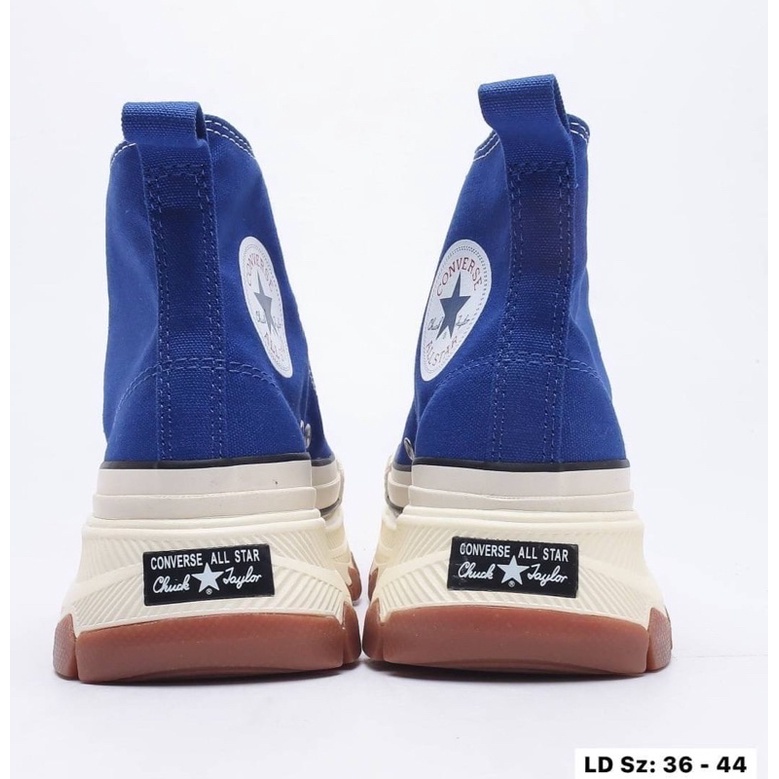 ☇✼Converse All Star 100 TREXWAVE High (size36-44)Blueรองเท้าผ้าใบผู้ชาย