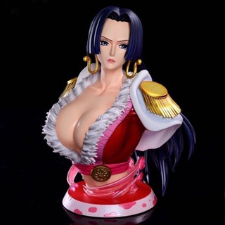 Figure One Piece [รุ่นคุณภาพสูง] จักรพรรดิหญิง GK ทำมือหน้าอก Mimi ซูเปอร์ยักษ์ทำมือจักรพรรดิหญิงโบอาแฮนค็อกรถตกแต่ง