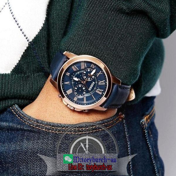 Fossil grant men's quartz analog watch versatile chrono business dress watch FS5061 FS4835 FS5151